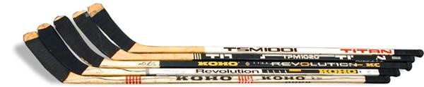 Hockey Sticks - Mario Lemieux Game Used Stick Collection (5)