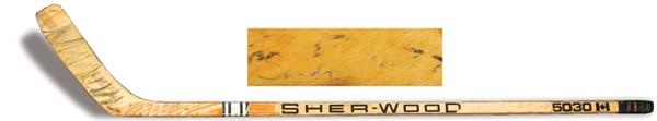- 1978 Gordie Howe Game Used Stick