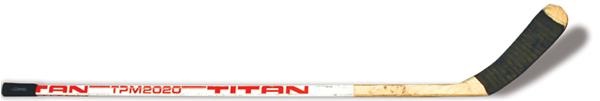 1988-89 Wayne Gretzky Game Used Titan Stick