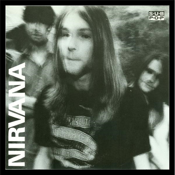 Records - Nirvana "Love Buzz" 45 Picture Sleeve Record