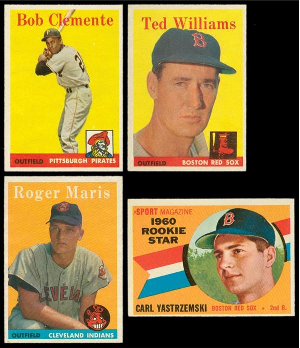 Baseball and Trading Cards - Collection of Baseball Stars (23)