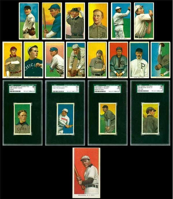 Baseball and Trading Cards - T206 Tobacco Card Collection (375)