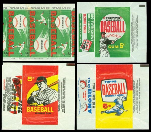 Baseball and Trading Cards - Baseball Wrapper Collection (39)
