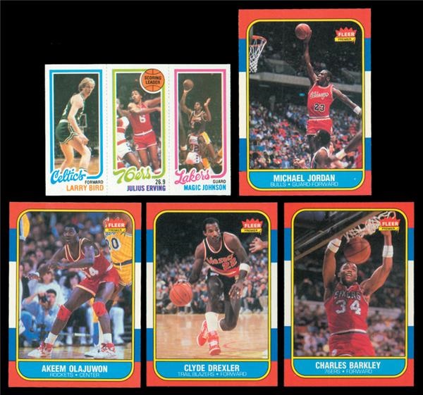 Basketball Cards - 1980/81 Topps & 1986/87 Fleer Basketball Sets