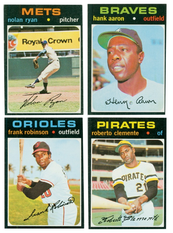 Baseball and Trading Cards - 1971 Topps Baseball Complete Set