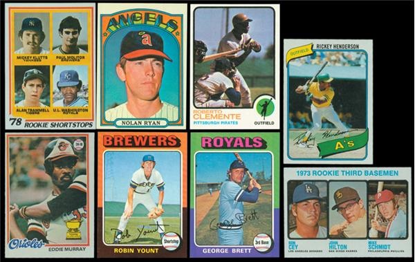 - 1970’s Topps Baseball Complete Set Collection (8)