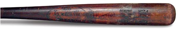 - 1980-83 Reggie Jackson Autographed Game Used Bat (35")