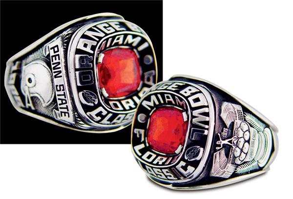 1986 Penn State Orange Bowl Ring