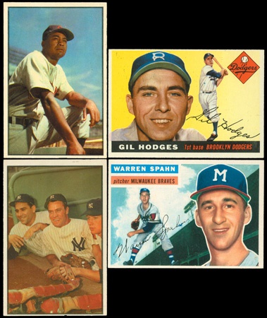 1950’s Topps and Bowman Baseball Collection (262)