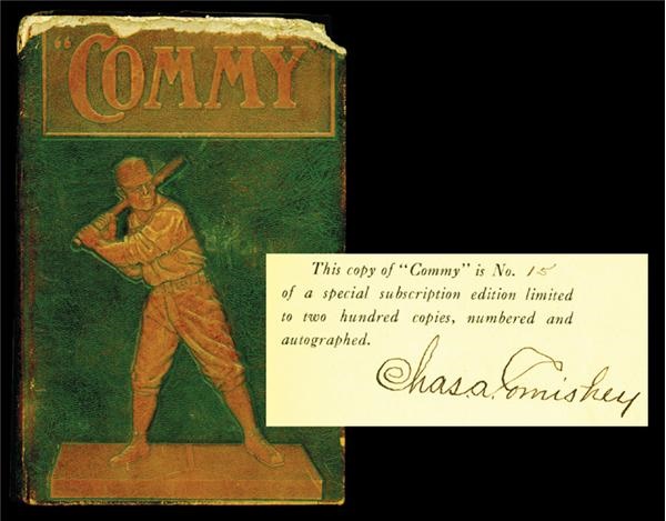 Baseball Autographs - Charles Comiskey Autographed Biography