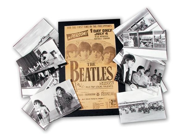 1966 Beatles Manila Photographs & Original Negatives