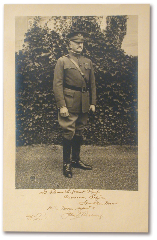 - General “Black Jack” Pershing Signed Photograph (11x17”)