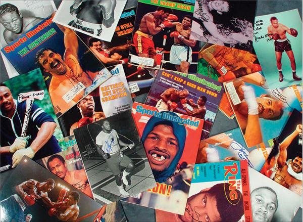 Muhammad Ali & Boxing - Signed Boxing Publications Collection (90+)