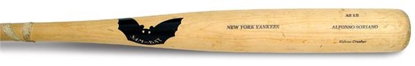 NY Yankees, Giants & Mets - 2002 Alfonso Soriano Game Used Bat (35”)