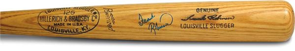 1965-68 Frank Robinson Autographed Game Used Bat (35”)