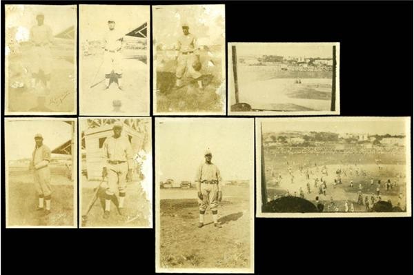 Baseball and Trading Cards - 1920’s Unknown Negro League Set (8)