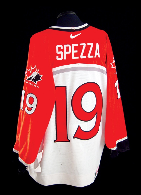 Team Canada - Jason Spezza 1999-00 Team Canada World Juniors Game Worn Jersey