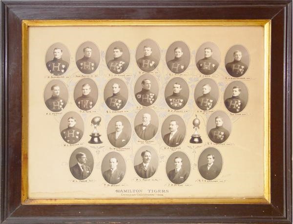 Football - 1906 Hamilton Tigers Team Photo (41x34")