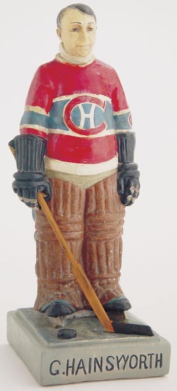 Hockey Memorabilia - 1928 George Hainsworth Statue (13” tall)