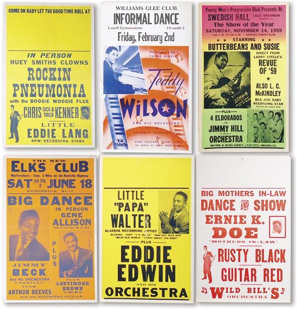 Posters and Handbills - 1950’s-60’s Blues / Rock Posters (7)