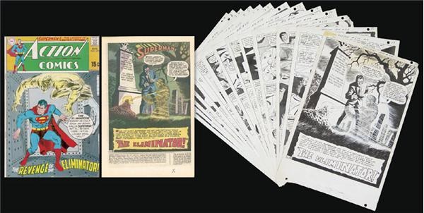 Comics - Superman Original Story Art <i>The Eliminator!</i>