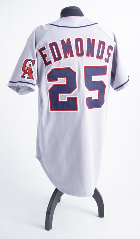 Baseball Jerseys - 1996 Jim Edmonds Game Worn Jersey