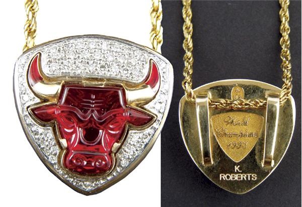 - 1993 Chicago Bulls Championship Pendant