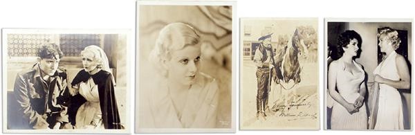 Vintage Hollywood Movie Stars Wire and Still Photograph Collection (145)