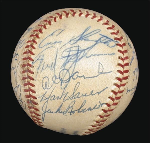 Autographed Baseballs - 1952 All Stars Signed Baseball