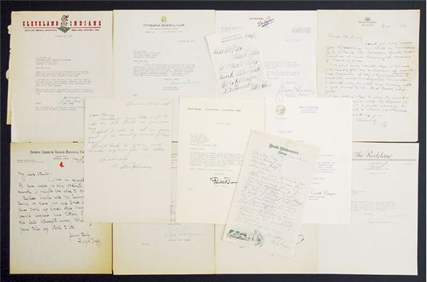 Stan Gray - Colossal Signed Sports Letter Collection (300+ pieces)