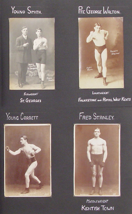 - Early 1900’s British Boxing Real Photo Postcards (68)