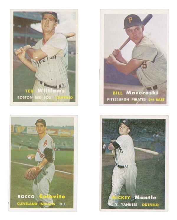 Baseball and Trading Cards - 1957 Topps Baseball Set