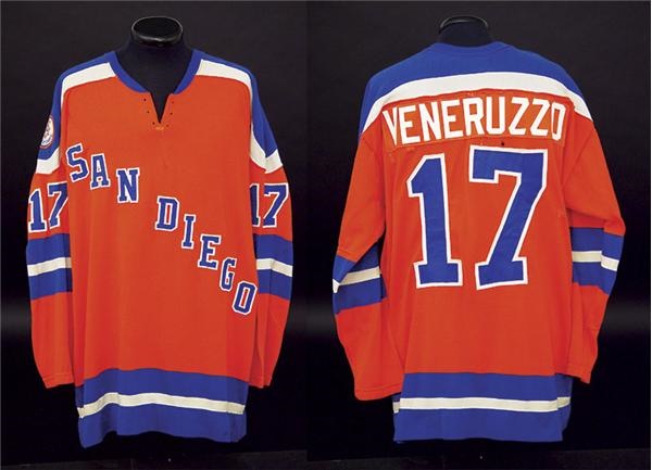 1976-77 Gary Veneruzzo Game Worn San Diego Mariners Jersey