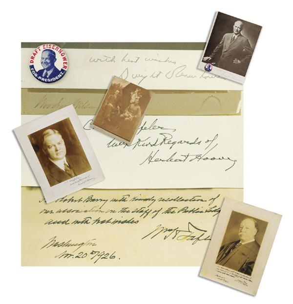 - Presidential Signed Photographs (4)