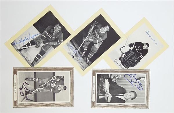 Hockey Memorabilia - Signed Beehive and Vintage Photograph Collection (72)