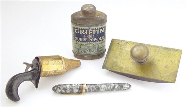 Houdini - Houdini Trick Pen, Gun, Blotter & Talc Powder