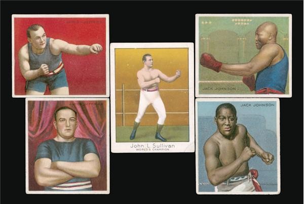 Boxing Tobacco Card Collection (290)