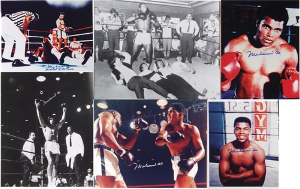 Muhammad Ali Signed Photographs (6)