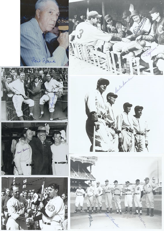 Baseball Autographs - Hall of Famers Signed Photo Collection (26)