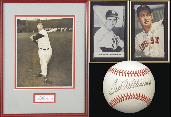 Ted Williams - Ted Williams Signed Collection (6)
