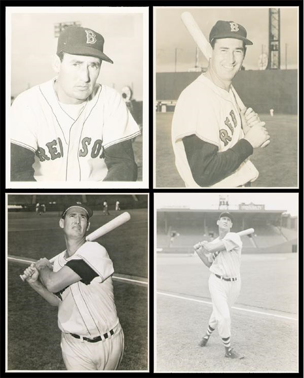 Ted Williams - Four Great Ted Williams Photos