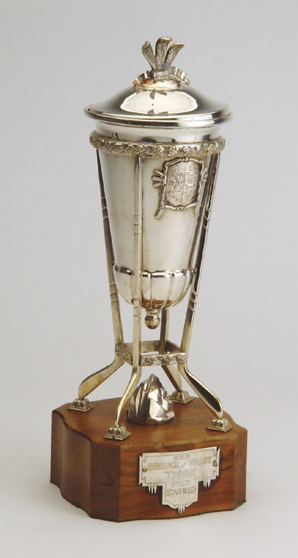 Fred Stanfield Collection - Fred Stanfield's 1970-71 Boston Bruins Prince of Wales Trophy (13" tall)
