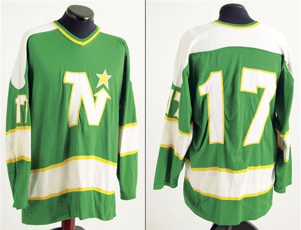 Fred Stanfield Collection - 1973-74 Fred Stanfield Minnesota North Stars Game Worn Jersey