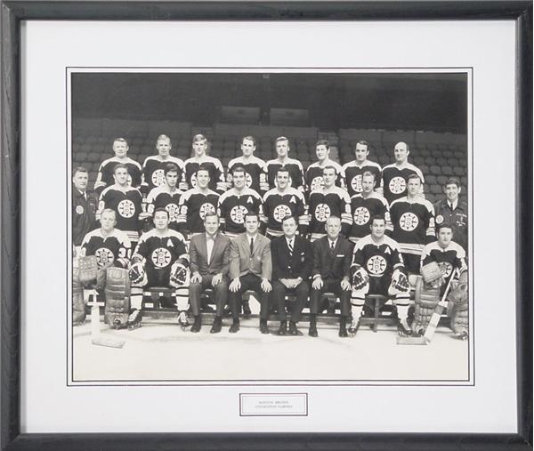Fred Stanfield Collection - Original Bruins Team Photo (16x20")