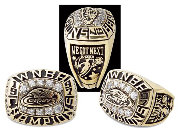 1997 Houston Comets WNBA Championship Ring