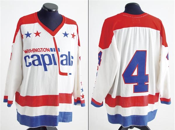 1975-76 Bob Paradise Game Worn Washington Capitals Jersey