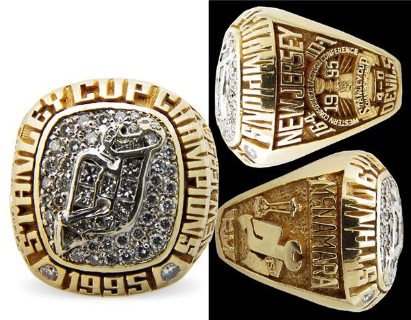 Hockey Rings and Awards - 1995 New Jersey Devils Championship Ring