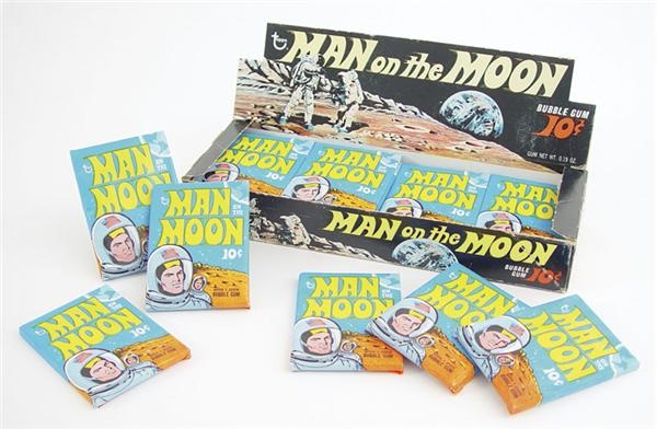 1969 Topps Man on the Moon Wax Box