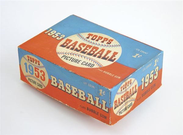 - 1953 Topps Penny Wax Box