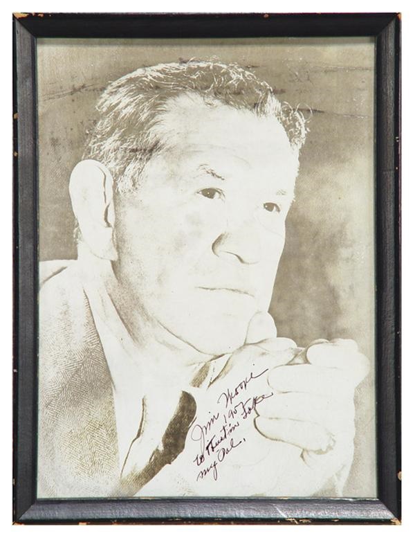 Football - 1952 Jim Thorpe Signed Photo (7.25x9.75")
